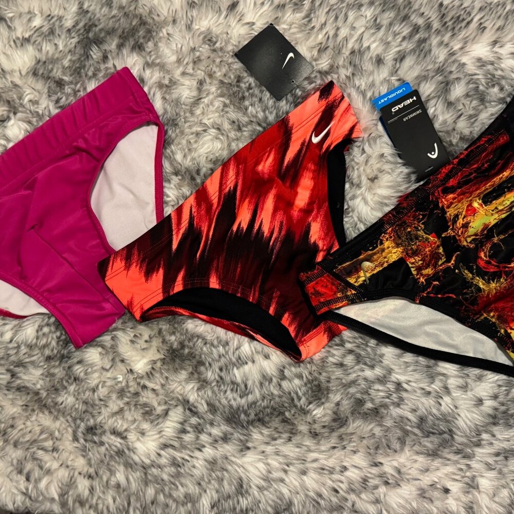 Lot of 3 Swimsuits 30 inch